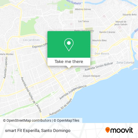 smart Fit Esperilla map