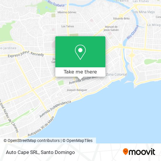 Auto Cape SRL map