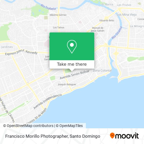 Francisco Morillo Photographer map