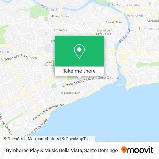 Mapa de Gymboree Play & Music Bella Vista