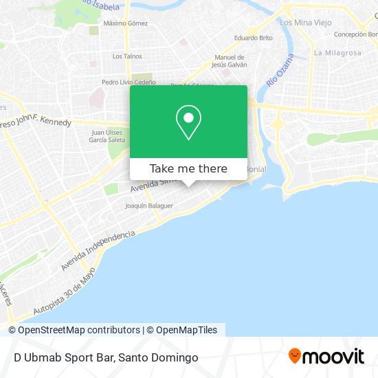 D Ubmab Sport Bar map