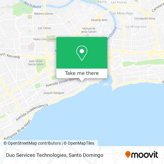 Duo Services Technologies map