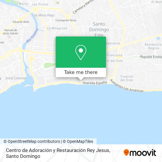 Centro de Adoración y Restauración Rey Jesus map