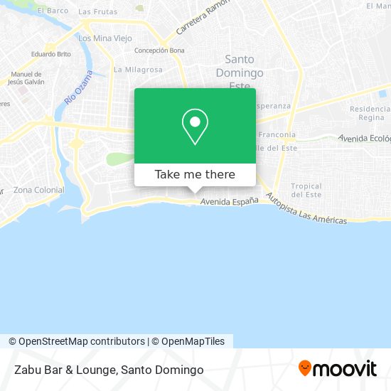 Zabu Bar & Lounge map