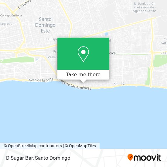 Mapa de D Sugar Bar