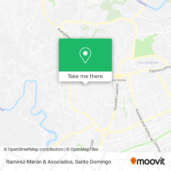Ramirez-Merán & Asociados map