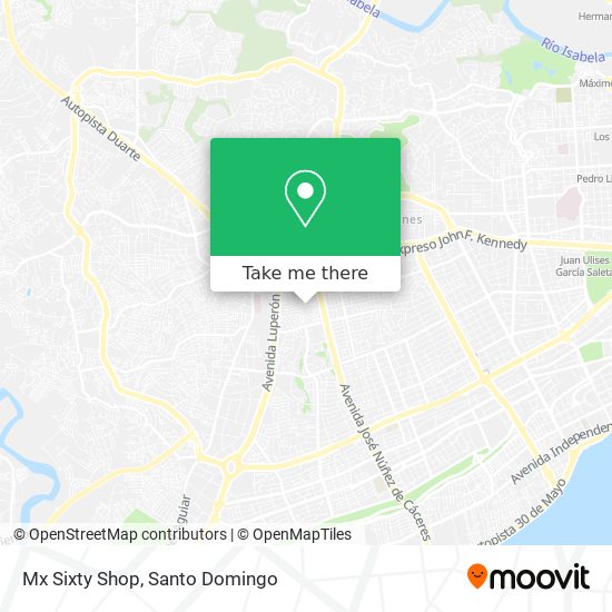 Mapa de Mx Sixty Shop