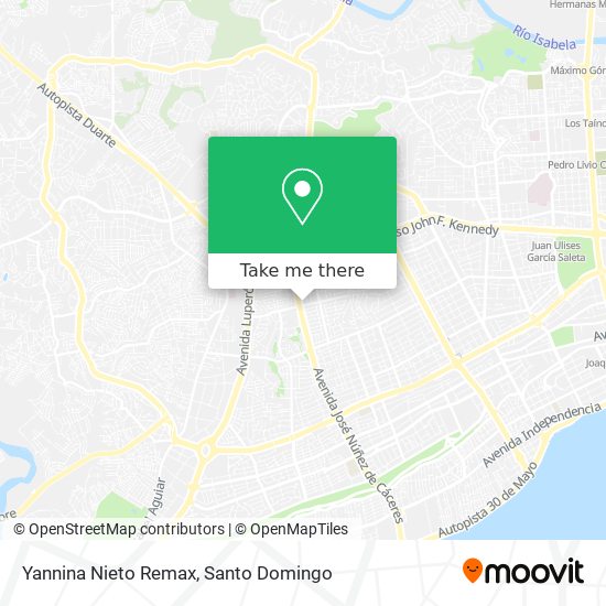 Yannina Nieto Remax map