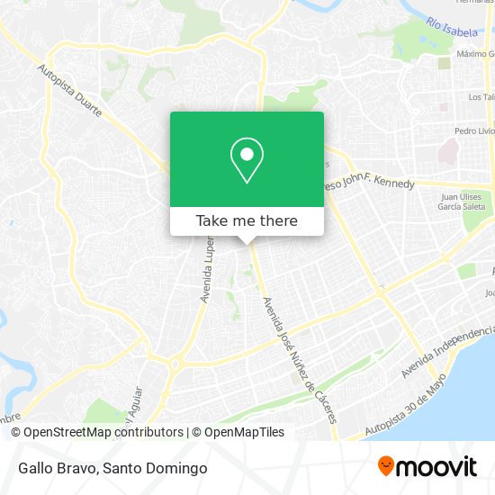 Gallo Bravo map