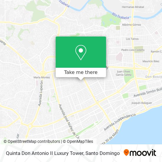 Quinta Don Antonio II Luxury Tower map
