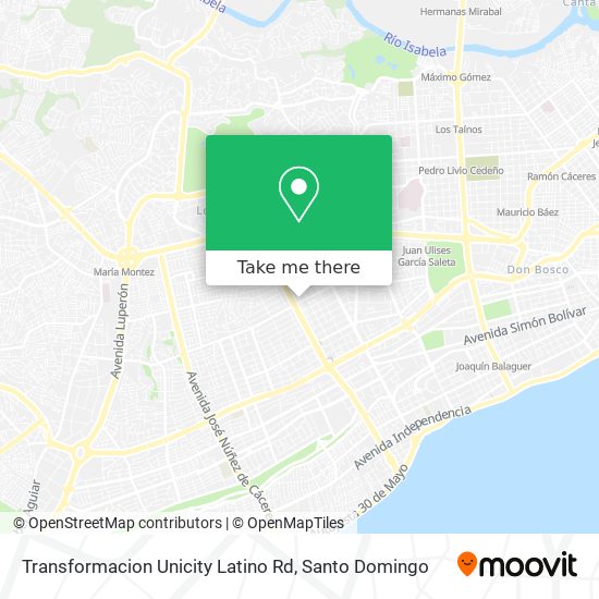 Transformacion Unicity Latino Rd map