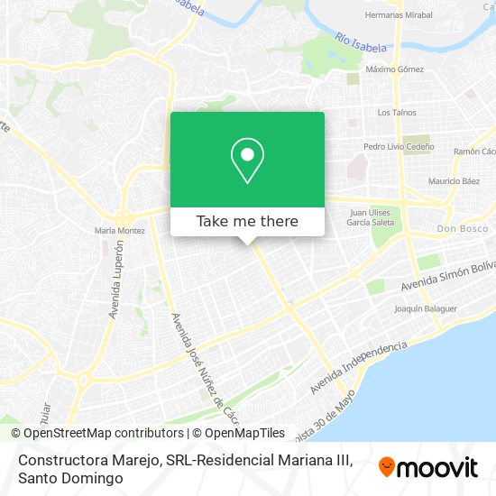 Constructora Marejo, SRL-Residencial Mariana III map