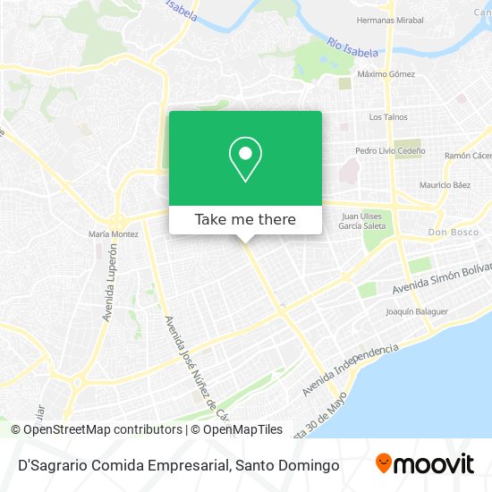 D'Sagrario Comida Empresarial map