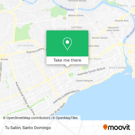 Tu Salón map