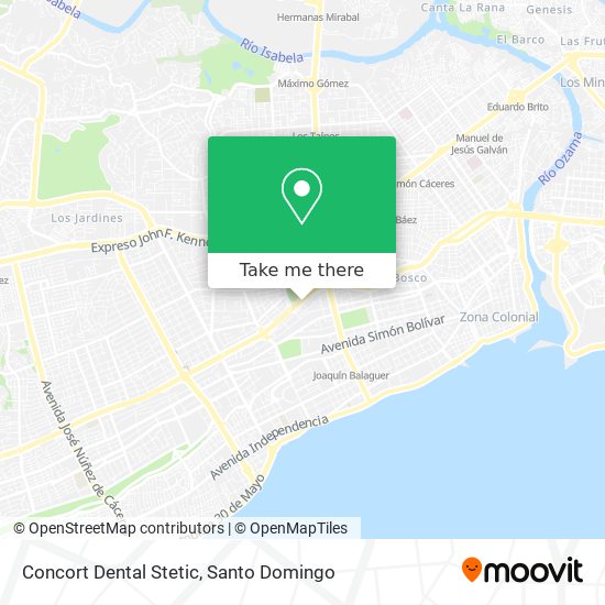 Concort Dental Stetic map