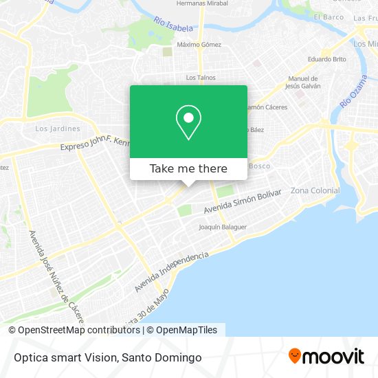 Optica smart Vision map