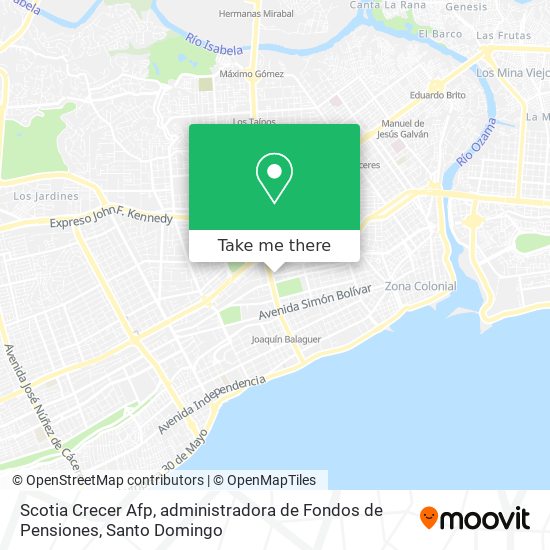 Scotia Crecer Afp, administradora de Fondos de Pensiones map