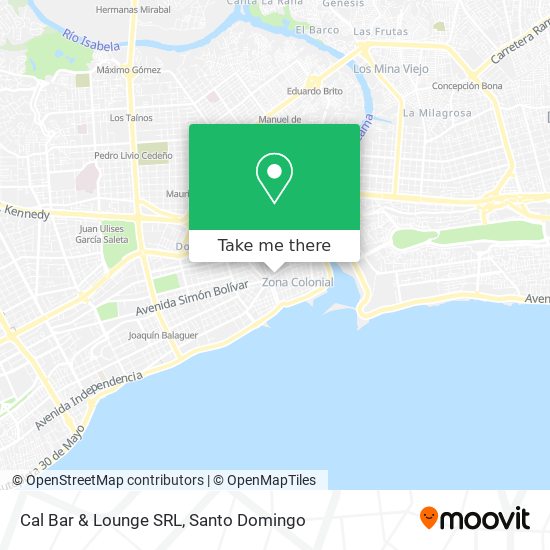 Mapa de Cal Bar & Lounge SRL