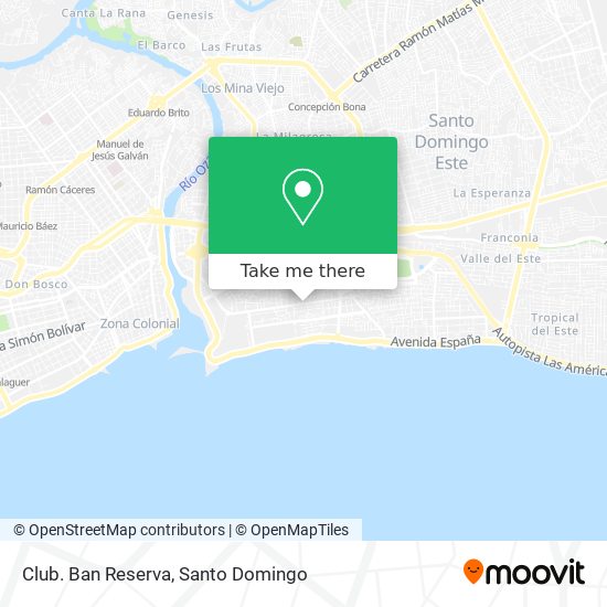 Club. Ban Reserva map