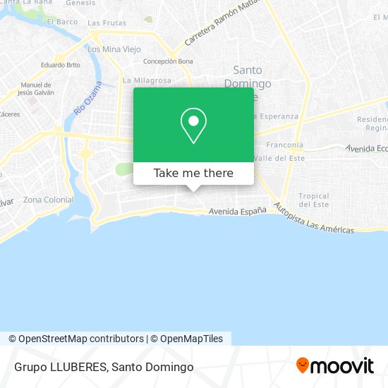 Grupo LLUBERES map
