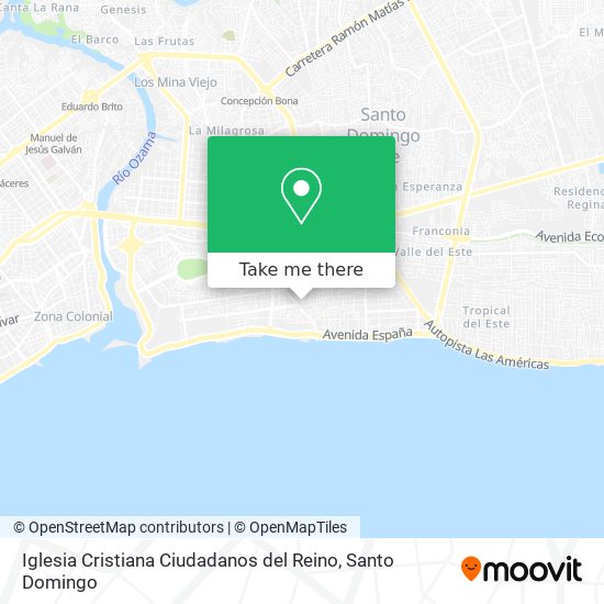 Iglesia Cristiana Ciudadanos del Reino map