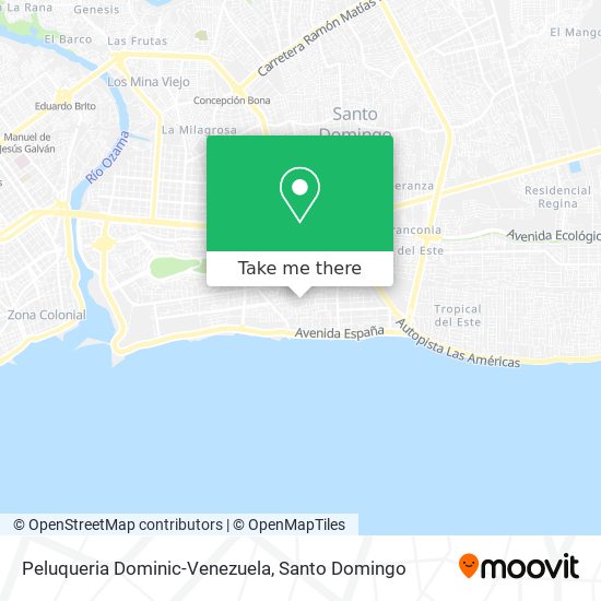 Peluqueria Dominic-Venezuela map