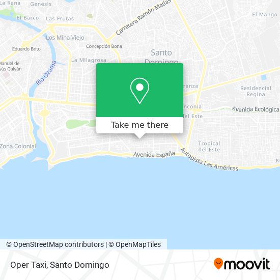 Oper Taxi map