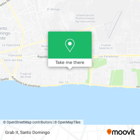 Mapa de Grab It