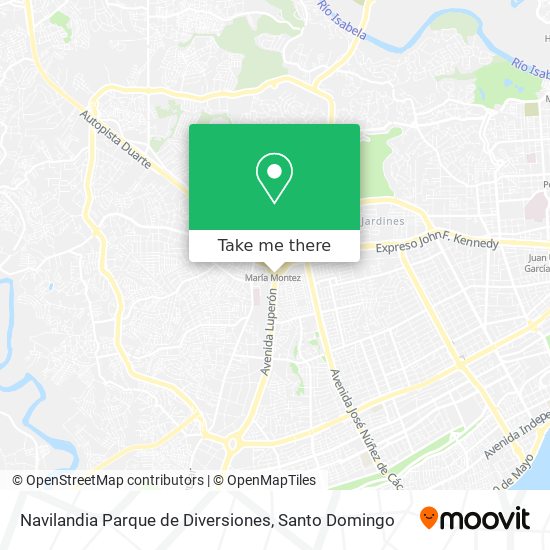 Navilandia Parque de Diversiones map