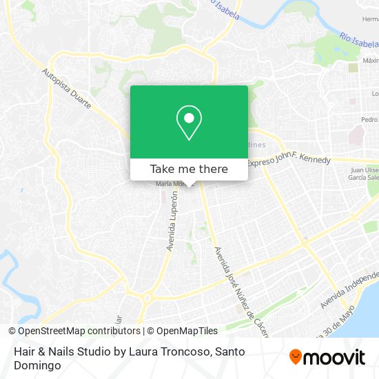 Hair & Nails Studio by Laura Troncoso map