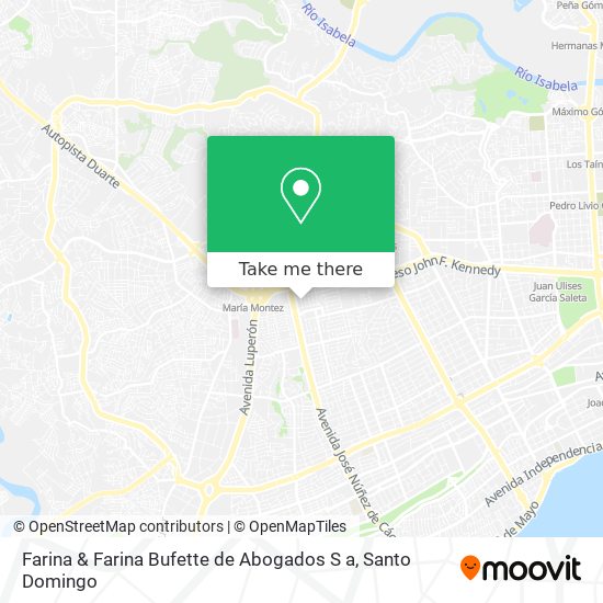 Farina & Farina Bufette de Abogados S a map