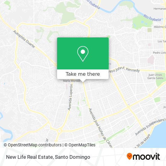 New Life Real Estate map