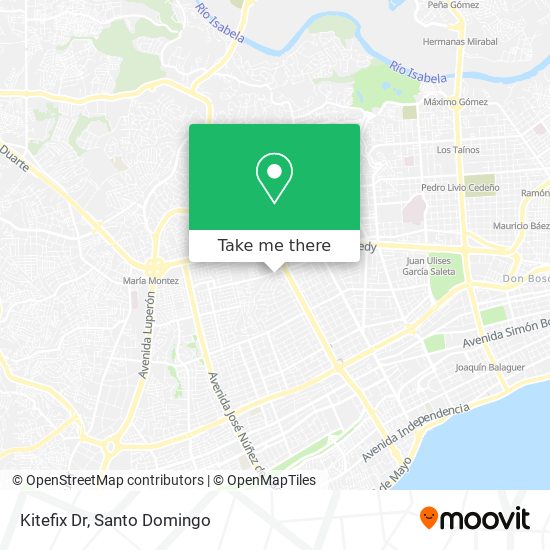 Mapa de Kitefix Dr