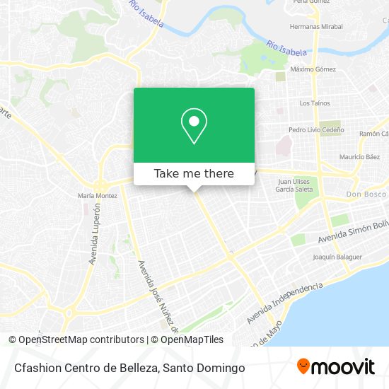 Cfashion Centro de Belleza map