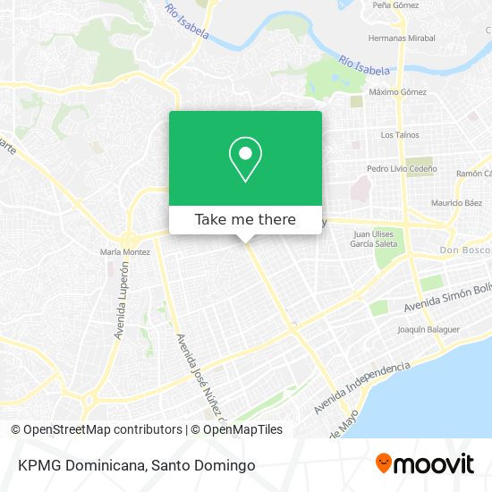 KPMG Dominicana map