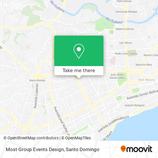 Most Group Events Design map