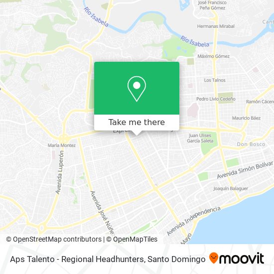 Mapa de Aps Talento - Regional Headhunters