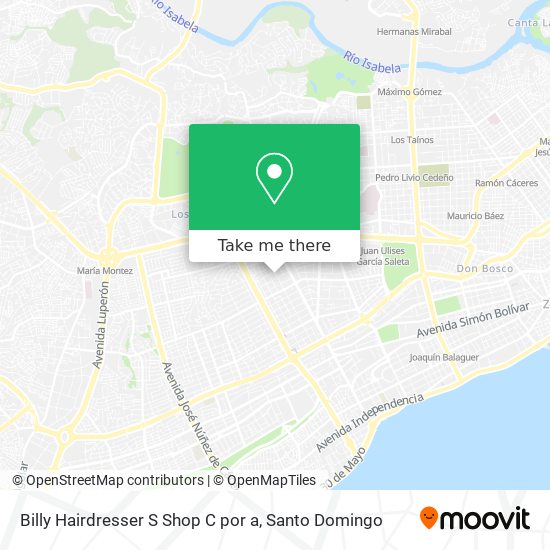 Billy Hairdresser S Shop C por a map