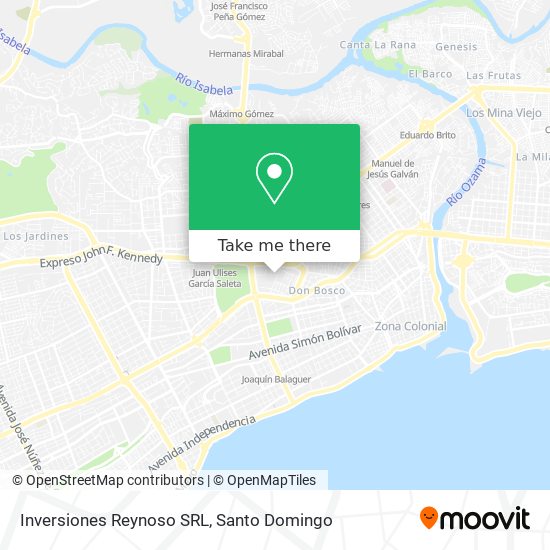 Inversiones Reynoso SRL map