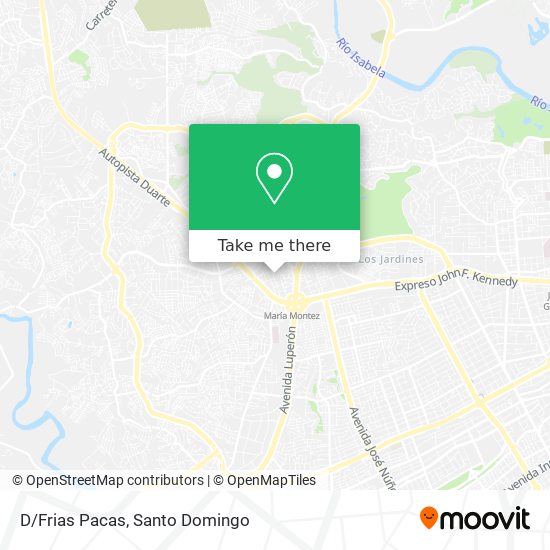 Mapa de D/Frias Pacas