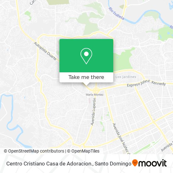 Centro Cristiano Casa de Adoracion. map