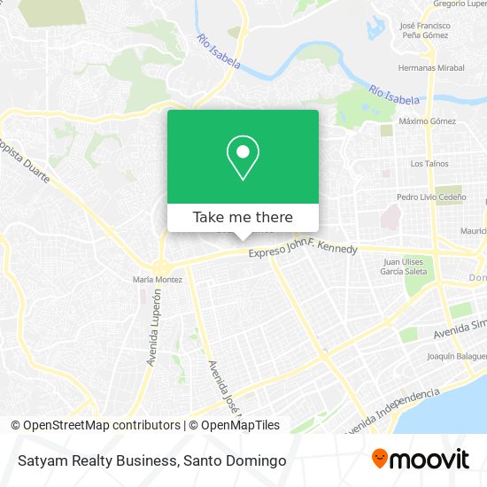 Satyam Realty Business map