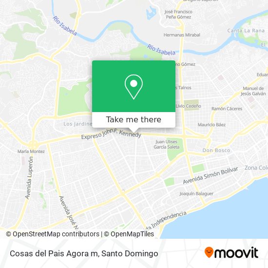 Cosas del Pais Agora m map