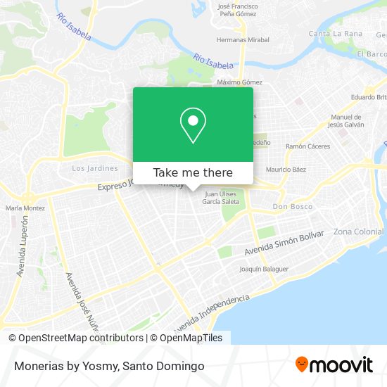 Monerias by Yosmy map