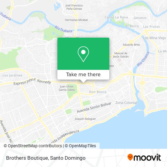Brothers Boutique map