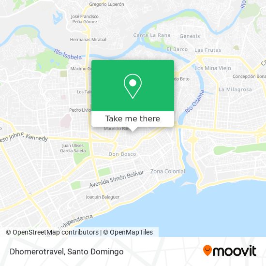 Dhomerotravel map
