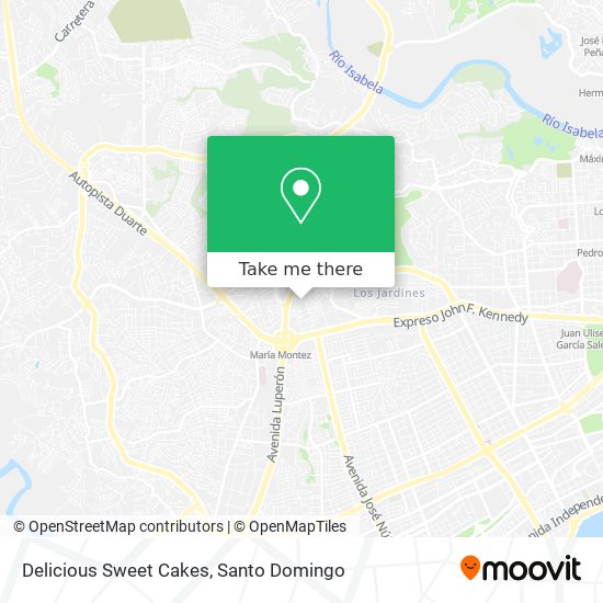 Delicious Sweet Cakes map