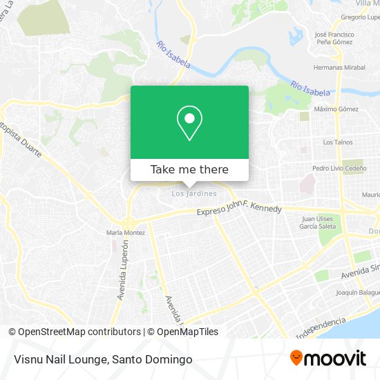 Mapa de Visnu Nail Lounge