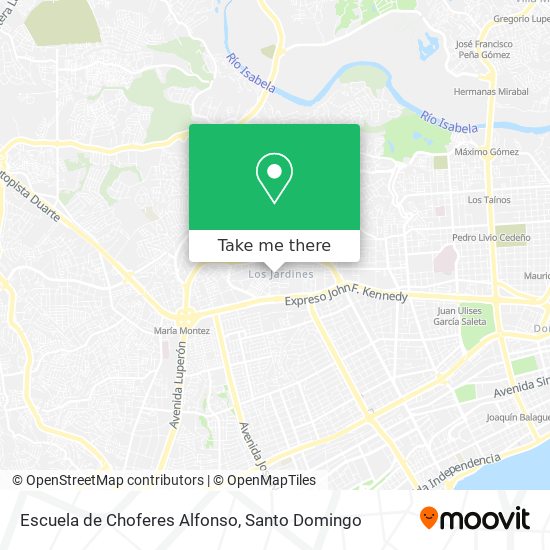 Escuela de Choferes Alfonso map