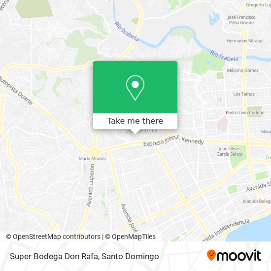 Super Bodega Don Rafa map